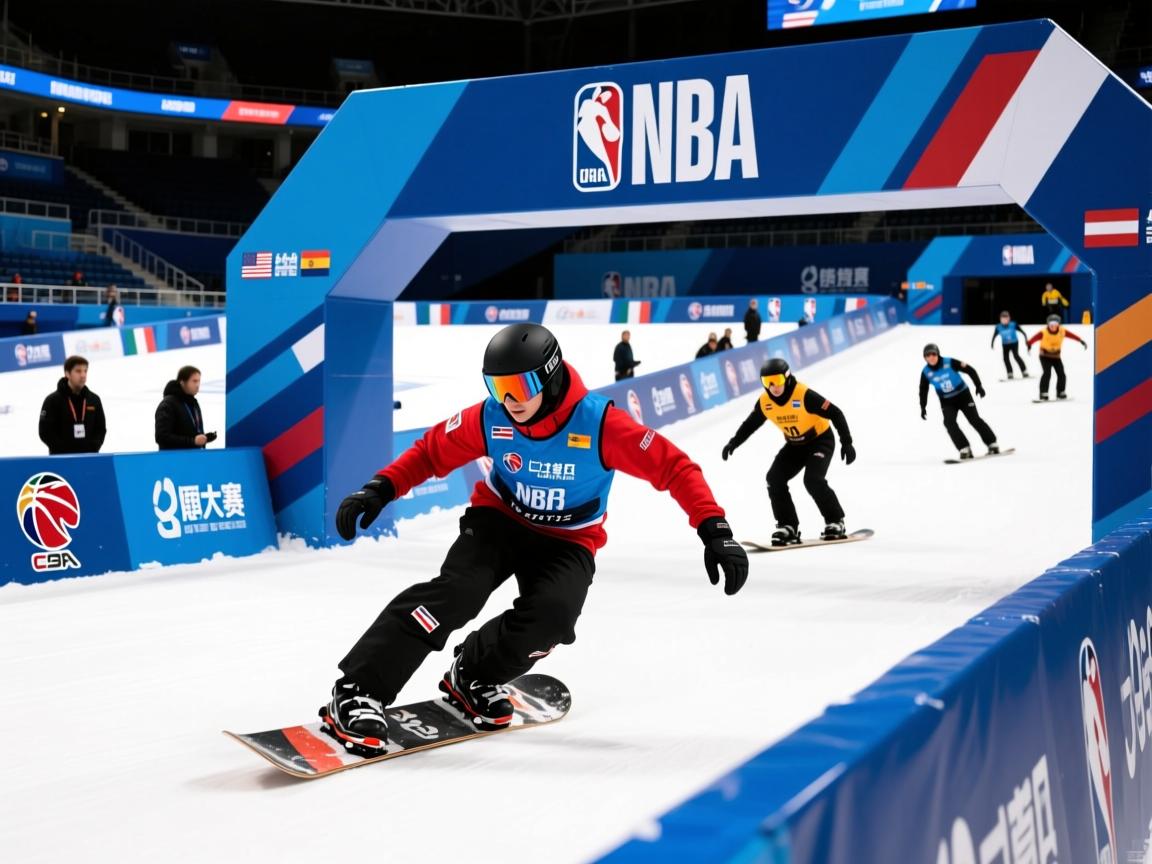 滑雪滑板大赛进入关键阶段,各国选手角逐激烈 第3张